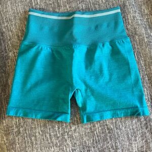 Cerulean blue limited edition buff bunny legacy seamless short. Never worn.